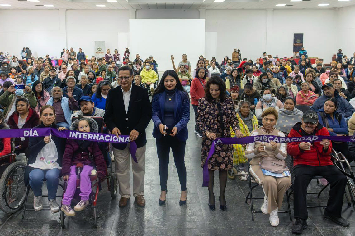Boletín 119.- DIF Chalco conmemora el Día Internacional de las Personas con Discapacidad